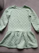 H&M Sukienka Dresowa Oversize Długi Rękaw Rozmiar 122/128