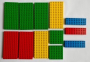 Lego Legoland Basic 12x płyta bazowa (konstrukcyjna) gruba