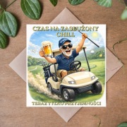 Kartka okolicznościowa na emeryturę śmieszna – prezent dla emeryta