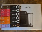 Zestaw (NOWY) Delta Q Mini MilkQool Ekspres Kapsułkowy + 60 kapsułek