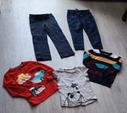 Zestaw 5 ubranek dla chłopca rozmiar 116