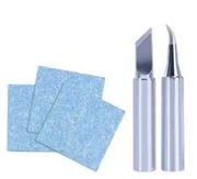 Dwa zestaw akcesoriów do lutowania dla stacji lutowniczych Yihua. 