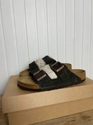 Sandały Birkenstock Arizona zamszowe brązowe mocha soft 39 