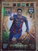 Karta Panini Lionel Messi FC Barcelona Adrenalyn XL FIFA 365