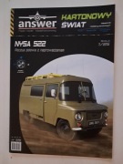 Model kartonowy NYSA 522 Poczta polowa