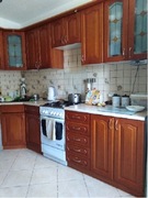 Meble kuchenne drewniane fronty-górne szafki