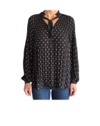 Ralph Lauren – elegancka bluzka w grochy
