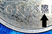 2--GROSZE--2018 --POLSKA---BŁĄD  BICIA