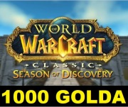 WoW CLASSIC ERA LIVING FLAME 1000 GOLD A/H