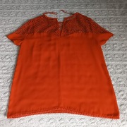 Bluzka damska czerwona "Zara Basic" - L
