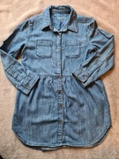 Sukienka jeansowa Gap r. 110 bdb