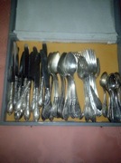 Radzieckie Rokoko - sztućce obiadowe   48szt.