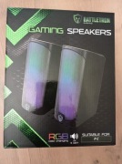 Zestaw głośników 2.0 Battletron 5 W - nowe zafoliowane