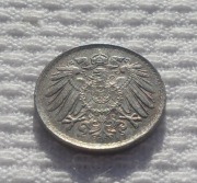 Niemcy Weimarska Republika 5 fenigów pfennig 1921 A Berlin Prusy KM# 19 Fe