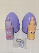 Fluff egg mleczko do twarzy 2 sztuki zestaw