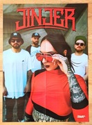 Jinjer - Wielki plakat/poster XXL z 2021 r. - Format 55 x 75 cm - NOWY!