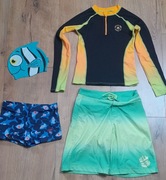 Stroje kąpielowe dla chłopca, koszulka kąpielowa, spodenki Zara 140 nowe