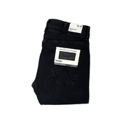 Spodnie męskie jeansy Wrangler Bryson 813 Jetstorm Noir W32 L34