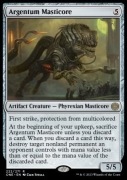 MTG Magic the Gathering - Argentum Masticore FOIL
