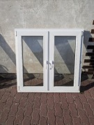 Okna PCV dwuskrzydłowe białe | Stan Bardzo Dobry | Rozne wymiary