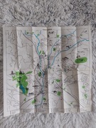 Kuala Lumpur stara mapa z lat 70-80