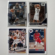 4x Karta NBA PANINI - BRANDON INGRAM - NEW ORLEANS PELICANS