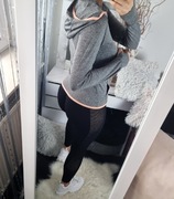 H&M Bluza damska do ćwiczeń gym workout szara S