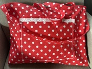 Pracownia Wierzbowisko ekotorba na zakupy 48x36 cm bawełna duża kieszeń 