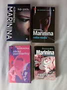 Marinina, kryminały, zestaw 4 sztuki