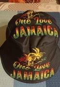 Bucket hat reggae, rasta, Jamaica, Marley,  marihuana. Nowy
