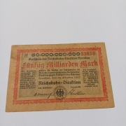 50 Miliardów Marek  1923  rok