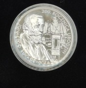 10 zł 2022  200. rocznica urodzin Ignacego Łukasiewicza 1 oz