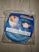 Składany pojemnik na zabawki, organizer, kosz na pranie 45l - błękitny