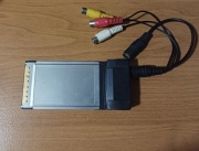 Stara Karta ExpressCard Video cinch + moduł TV do laptopa stan nie znany 