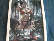 Mechaniczna Dziewczyna - Plakat na Płótnie 30.48X40.64cm+ gratis ramka