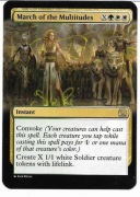 March of the Multitudes [MTG] [PROXY] Magic the Gathering