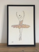 Obraz olejny-Baletnica 