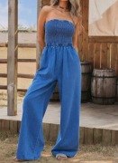 Kombinezon damski jeansowy 