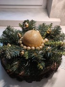 Stroik świąteczny bożonarodzeniowy na stół 