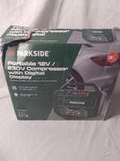 Przenośna Sprężarka Z Cyfrowym Wyświetlaczem Parkside 