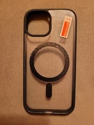 Etui iPhone 15 Magnetic Wireless Charge Magsafe Black Velvet Matt