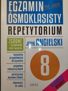 Egzamin Ósmoklasisty na 100% Repetytorium Język Angielski Greg
