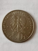 Moneta 50zl (Bolesław II Śmiały) 1981r PRL