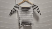 Bluzka Zara r. S sweterek pasy hiszpanka