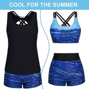 Strój kąpielowy 3-częściowy nowy rozmiar XXL 44 