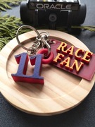RACE FAN 11 - Custom Brelok Ręcznie Malowany | Handmade Polska