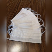 Maska Maseczka biała bawełna 