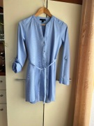 34 36 Atmosphere koszulowa sukienka błękitna niebieska długa tunika