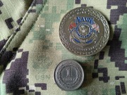 Challenge coin US Navy chiefs