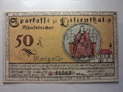 notgeld Lilienthal, pieniądz zastępczy, 50 Pf, 15 April 1921
